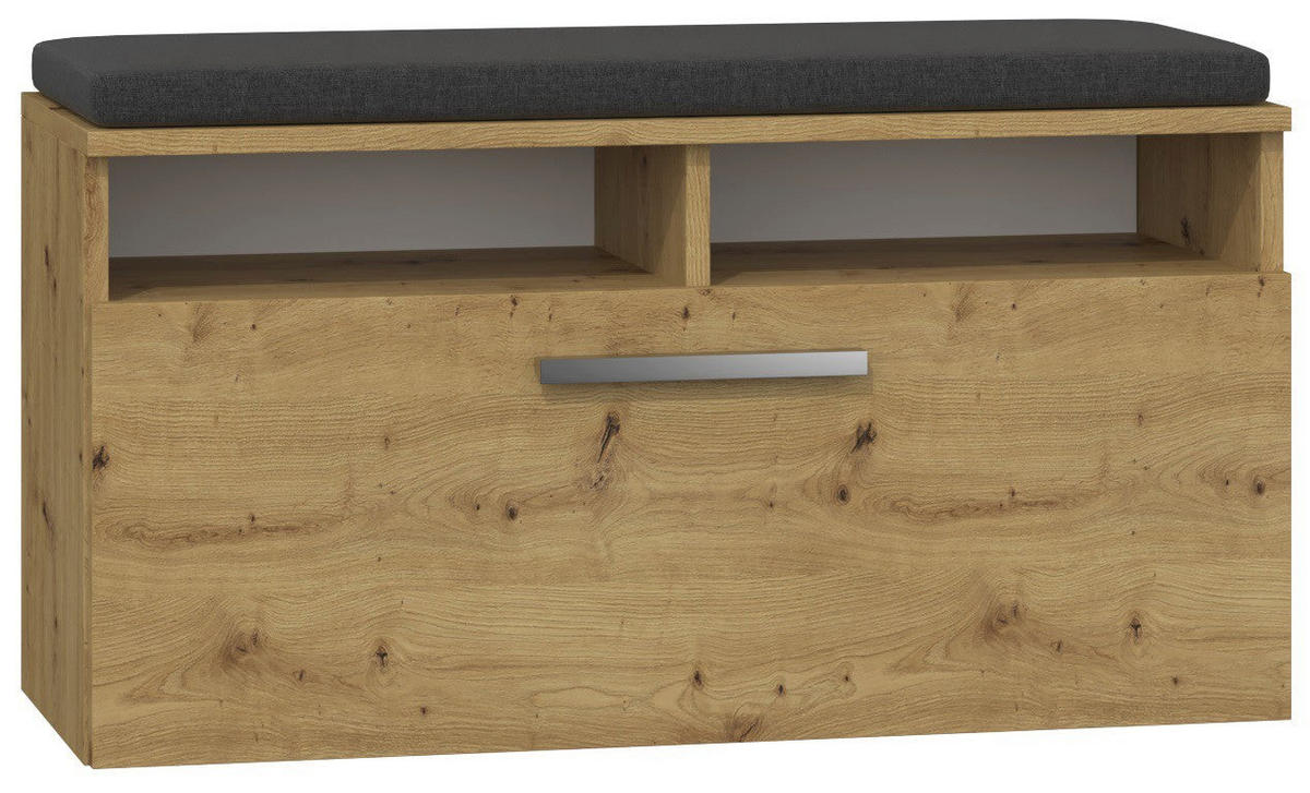 SCHUHSCHRANK Artisan 85/45/35 - Eiche Artisan, Holzwerkstoff (85/45/35cm) - RAUMHIRSCH FURNITURE