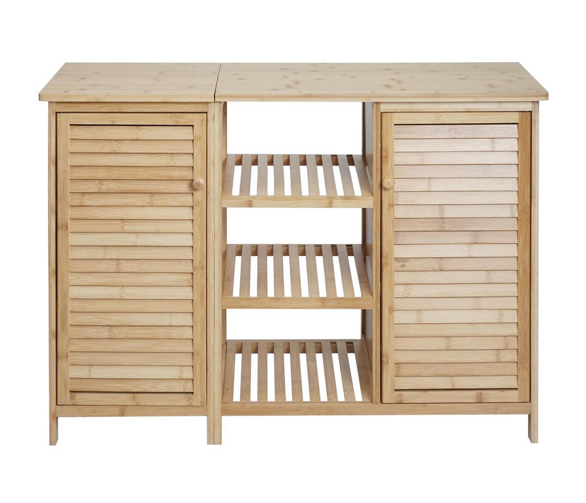 BADEZIMMERSCHRANK Braun - Braun, Holz (99/75/33cm) - MCW