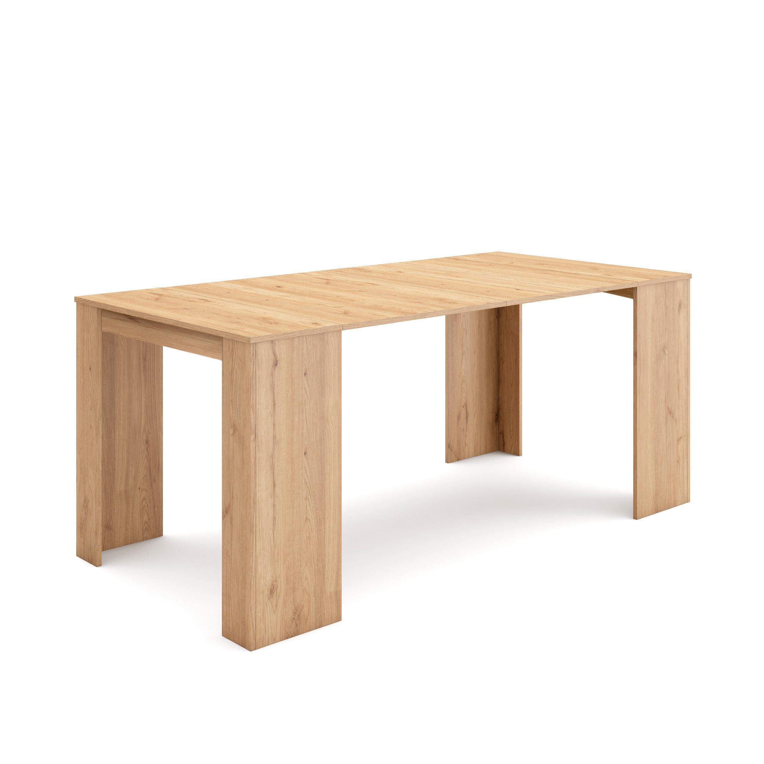 Skraut Home Konsolentisch Eiche 180x77x90 cm