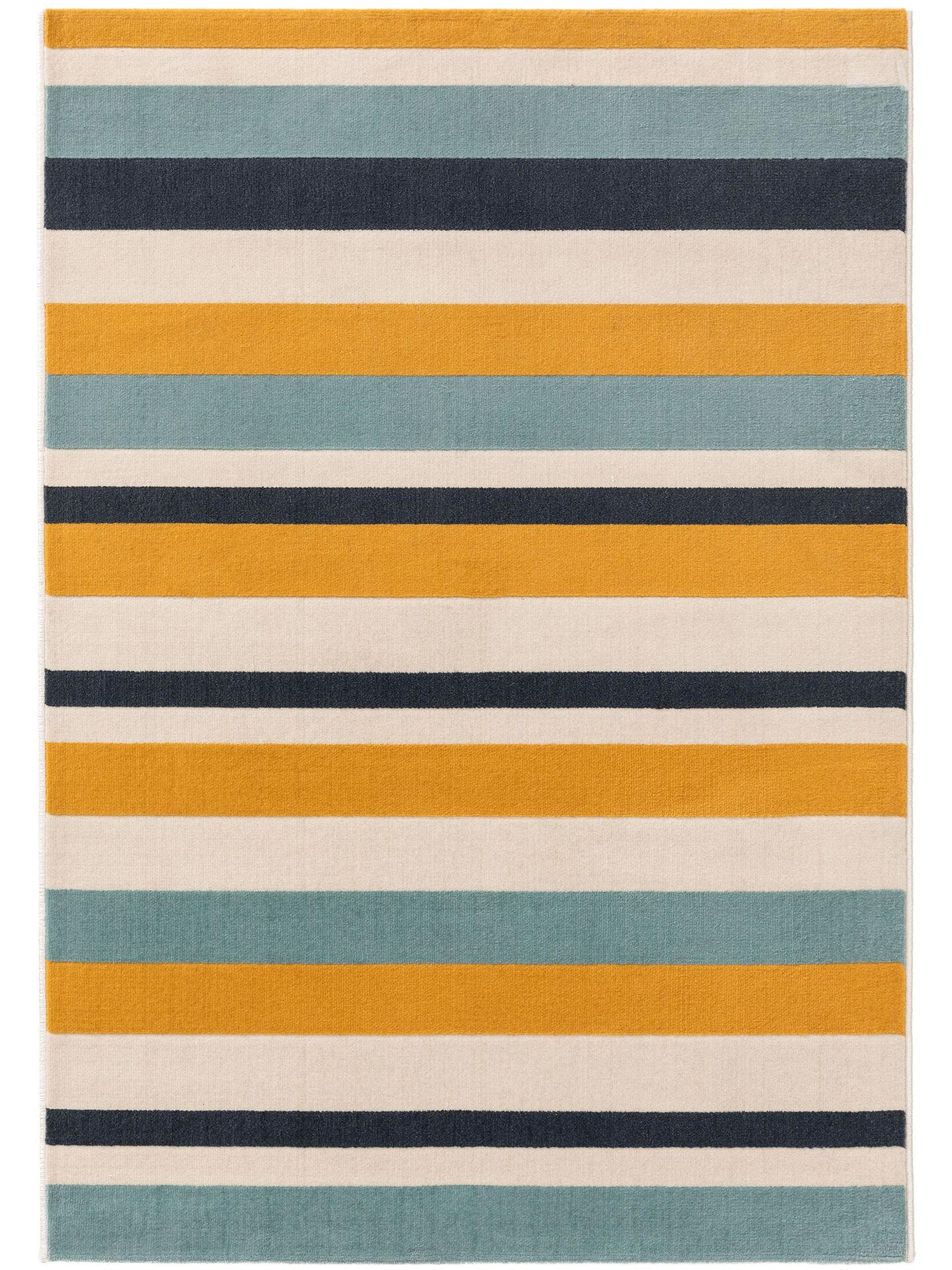 TEPPICH Dessert Blau/Gelb 160x230 cm - Blau/Gelb, Kunststoff (160/1cm) - KUNSTLOFT