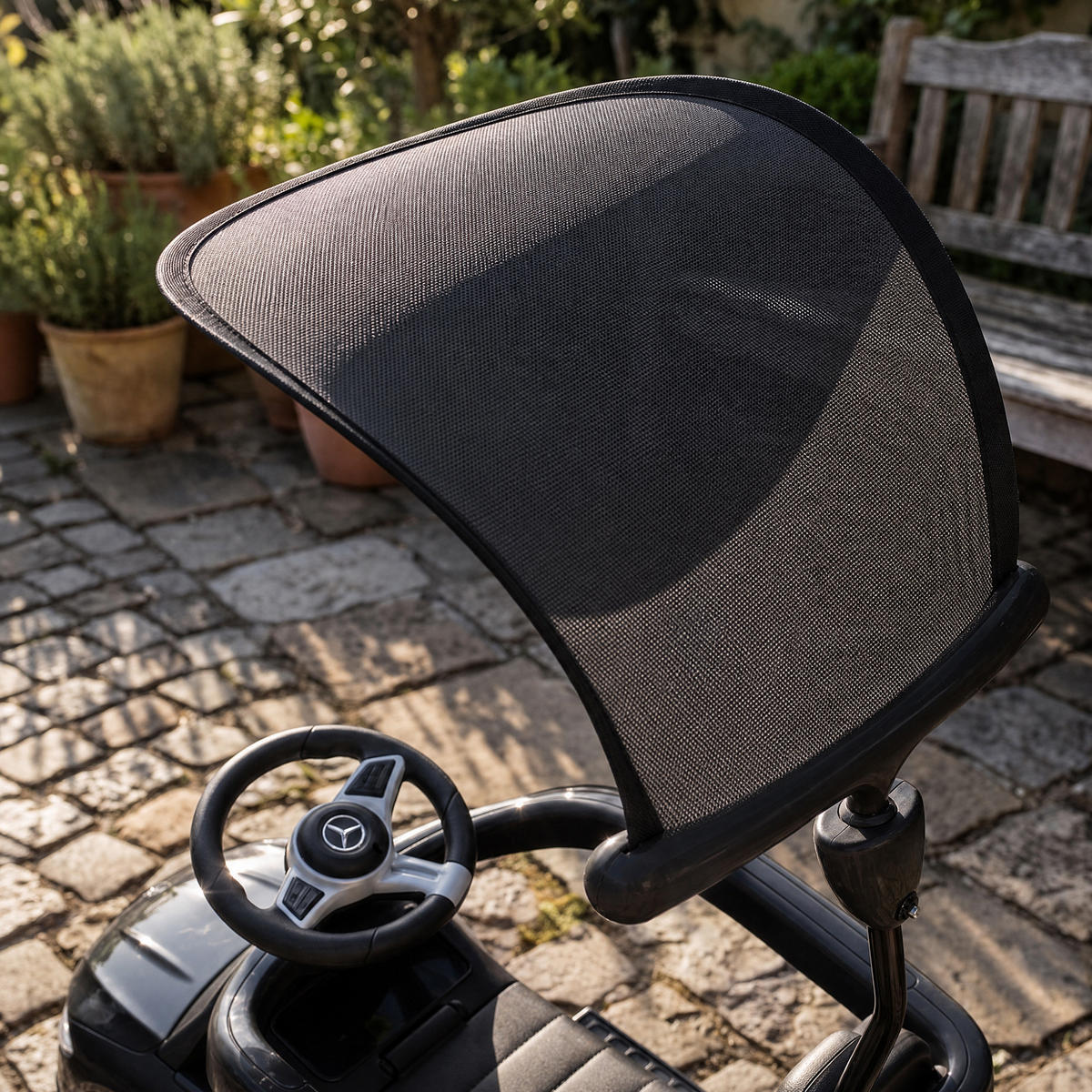 FAHRZEUGE zum Draufsitzen Schwarz 83.0/40.0/90.0cm - Schwarz, Metall (83/40/90cm)