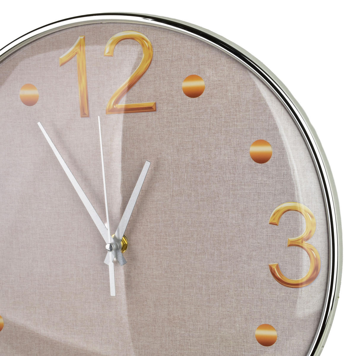 WANDUHR Ramsey Beige 30/4/30 cm Kunstoff - Beige, Kunststoff (30/30/4cm) - Mondex