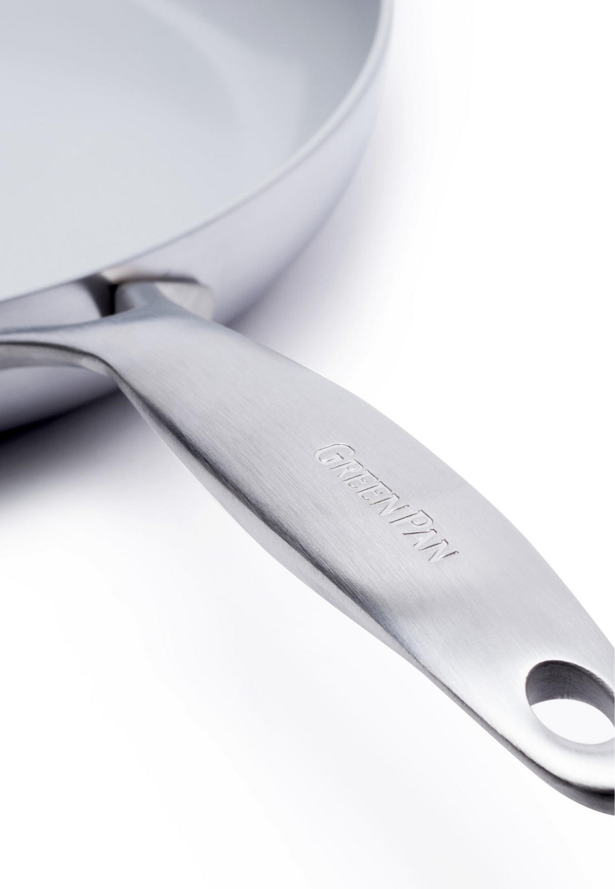 KOCHGESCHIRR-SET Venice Pro Evershine 7er Set - Silberfarben, Metall - GreenPan