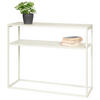 KONSOLENTISCH, creme, Metall - Creme, Metall (33.5/100/79.5cm) - bremermann