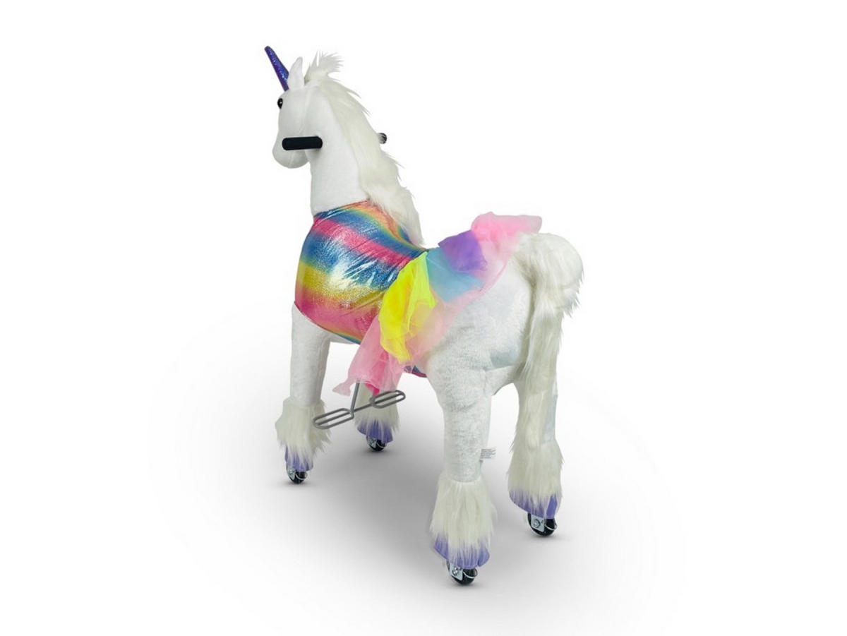 REITEINHORN Rainbow Größe S - Weiß, Kunststoff (74/29/83cm) - TPFLiving