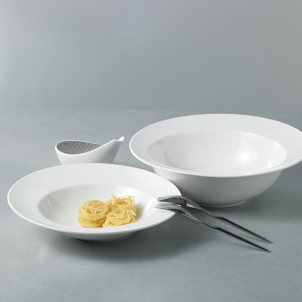 PASTATELLER Flow weiß ø 30 cm 4er Set - Weiß, Keramik (30cm) - Villeroy & Boch