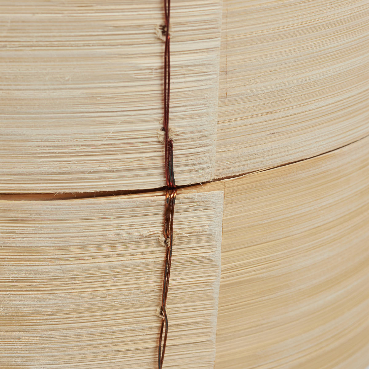 NAPAŘOVAČ - svetlohnedá, drevo/textil (20.5/20.5/16.5cm) - Relaxdays