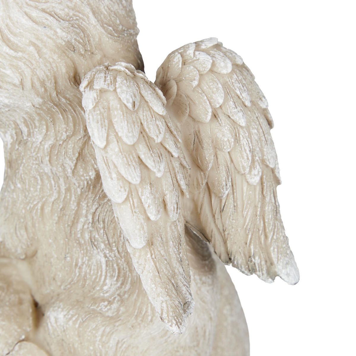 GRABSCHMUCK - Creme, Kunststoff (11/20.5/10cm) - Relaxdays