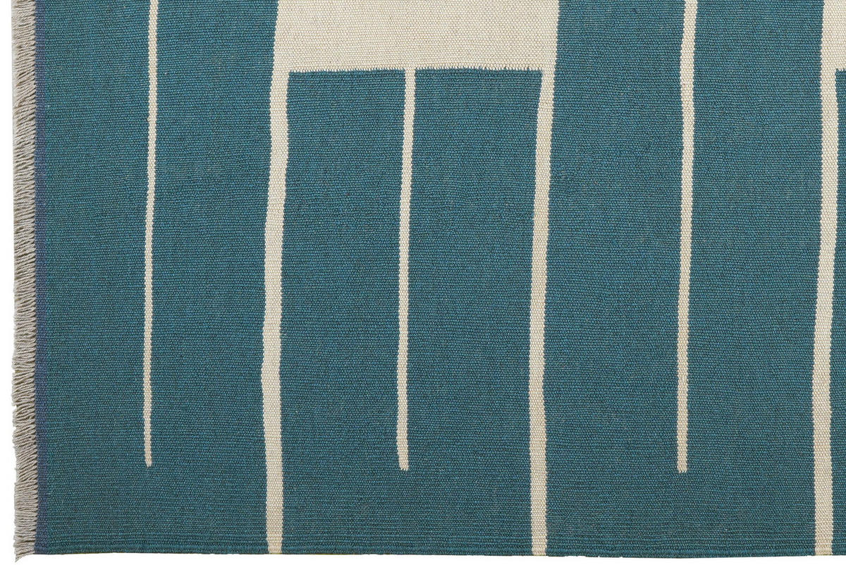 HANDWEBTEPPICH Kelim Gashgai Grün 197/153 cm Schurwolle - Grün, Textil (153/197cm) - Looma