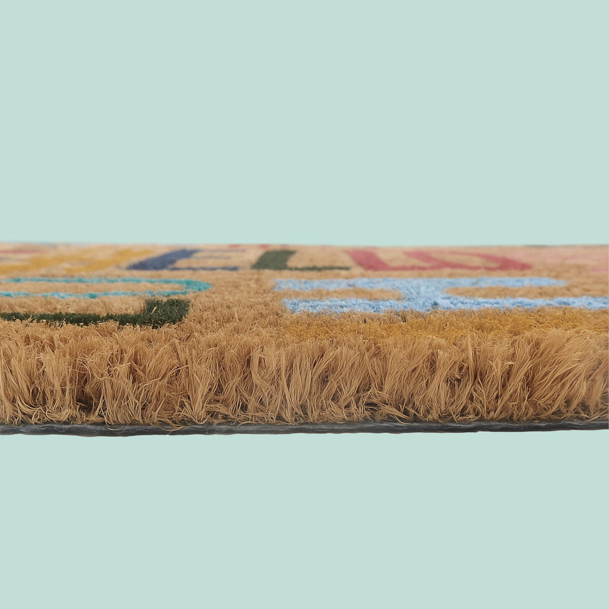 FUSSMATTE - Multicolor, Kunststoff/Textil (60/40cm) - Relaxdays