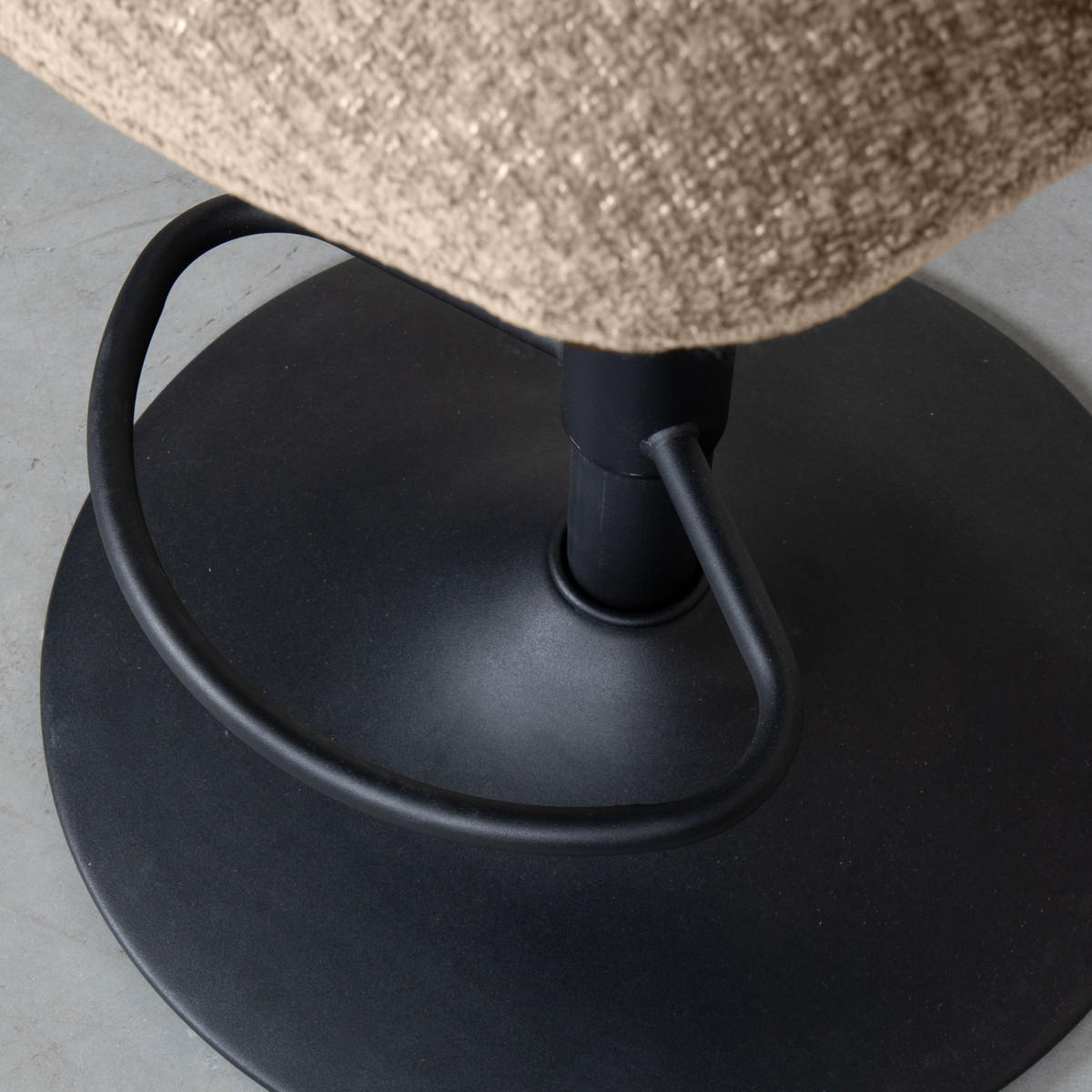 BARHOCKER Vino Beige 53/45/116 cm 2er-Set - Creme, Textil (45/116/53cm) - LABEL51