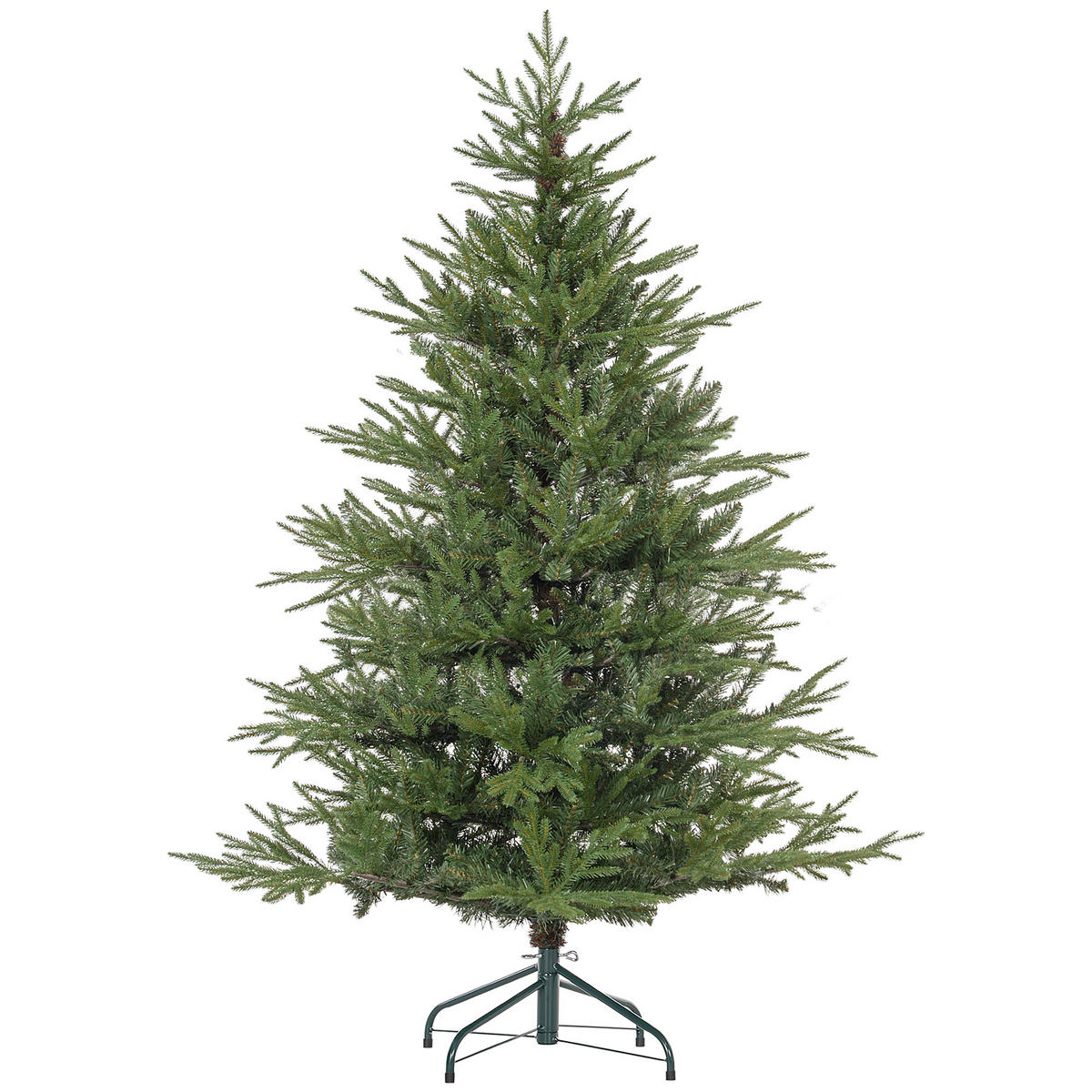 WEIHNACHTSBAUM DE-41610 Realistisch, Schnellaufbau 150 cm - Grün, Kunststoff (150cm) - ComfortXL