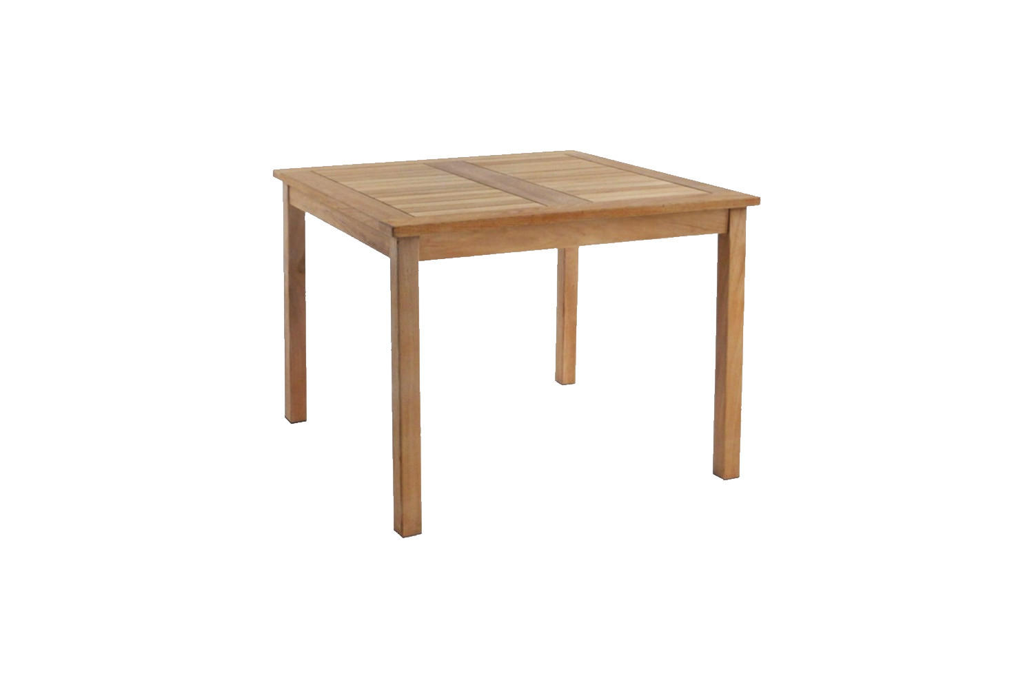 TISCH Karra Braun Aus Teakholz - Braun, Holz (75/100/100cm) - Concept Usine