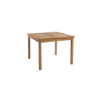 TISCH Karra Braun Aus Teakholz - Braun, Holz (75/100/100cm) - Concept Usine