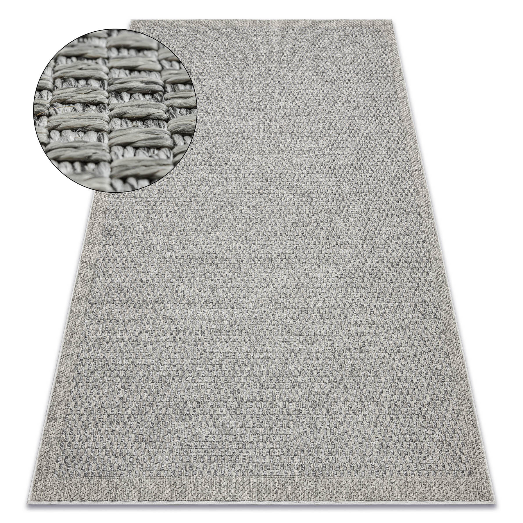rugsX Teppich Grau 116x170 cm