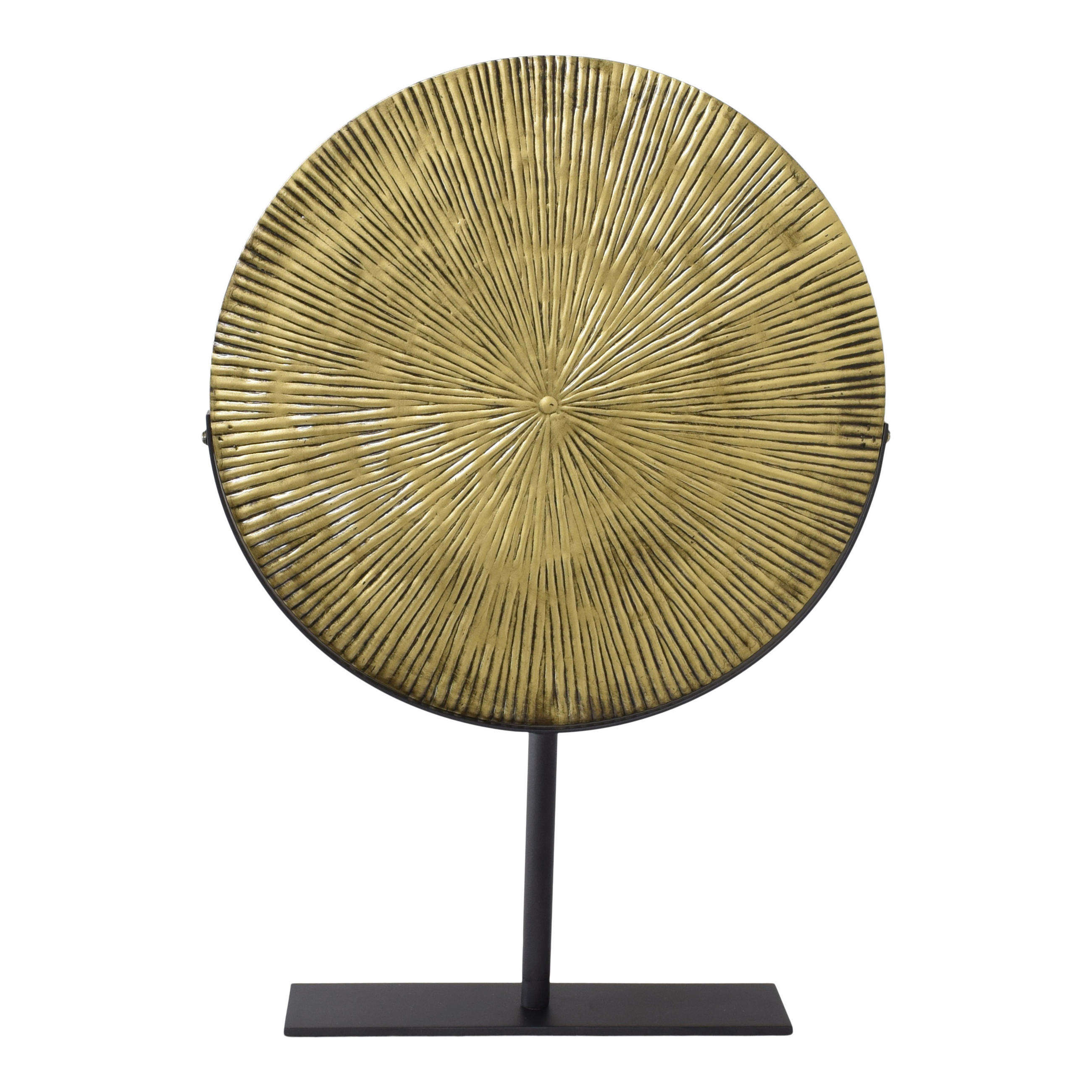 ORNAMENT Burst Messing - Messingfarben, Metall (36/53/7cm) - LOFT42