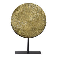ORNAMENT Burst Messing - Messingfarben, Metall (36/53/7cm) - LOFT42