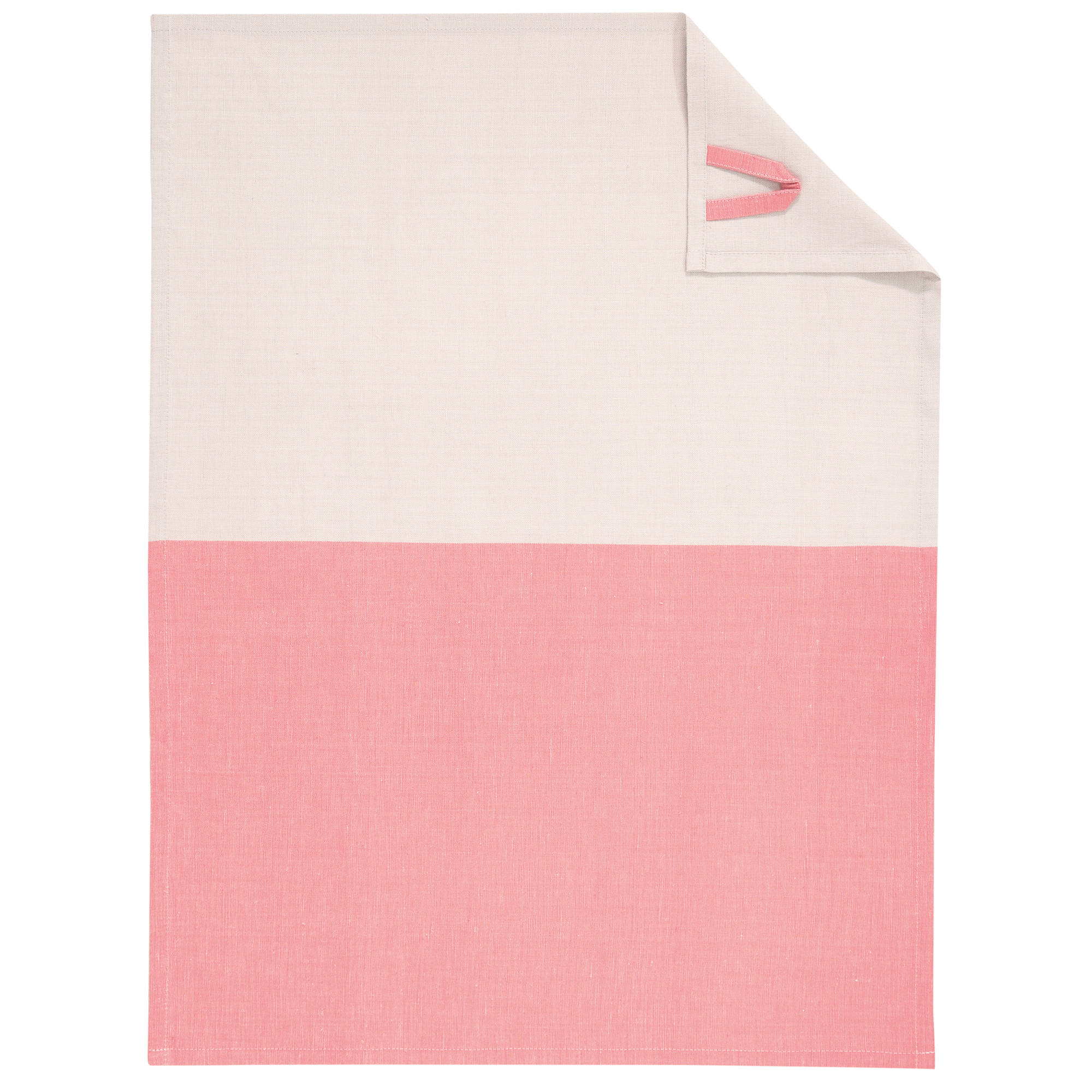 GESCHIRRTÜCHER CUISINE DUO 535 SORBET/TRAVERTIN - 23 - Rosa, Textil (50/70cm) - Cawoe