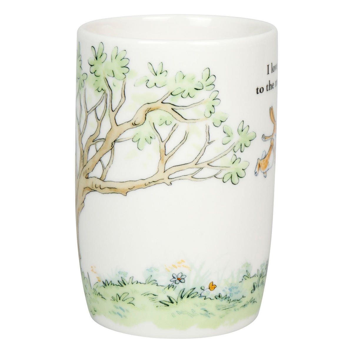 KAFFEEBECHER I love you to the moon - Naturfarben, Keramik (0.6L) - Könitz