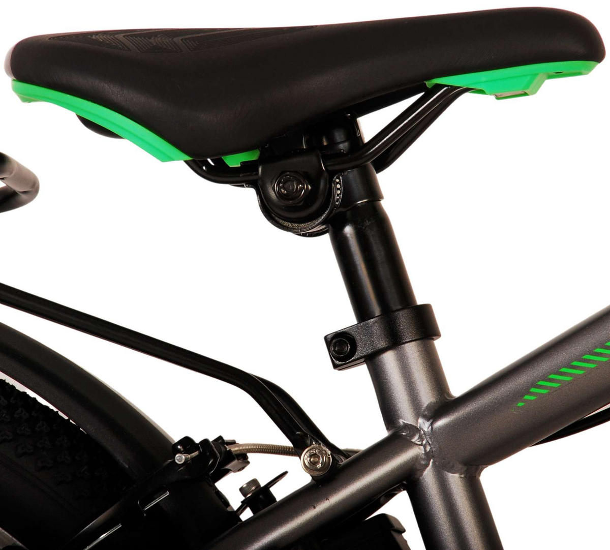 KINDERFAHRRAD Cross - Jungen - 20 Zoll - Rücktritt + Handbremse - 6 Gänge - Grau - Grau, Metall (55cm) - TPFSports