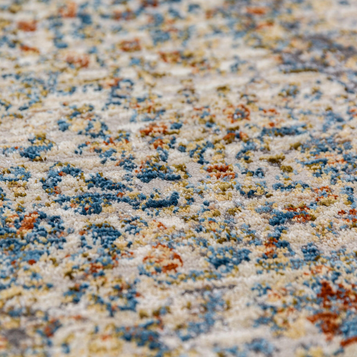 TEPPICH ADUR, im Vintage-Stil, Erdtöne-Bunt, 200 x 300 cm - Multicolor, Textil (200/300cm) - KADIMA DESIGN