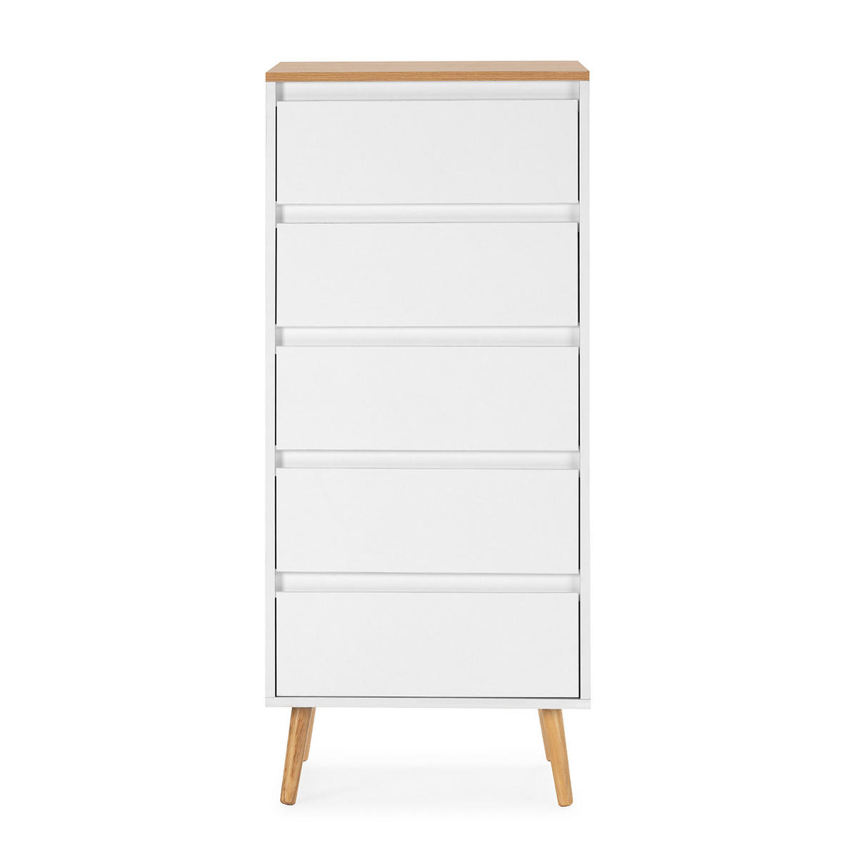 KOMMODE 50/115/40 Desi Weiß - Weiß, Holzwerkstoff (50/115/40cm) - VS Venta-stock