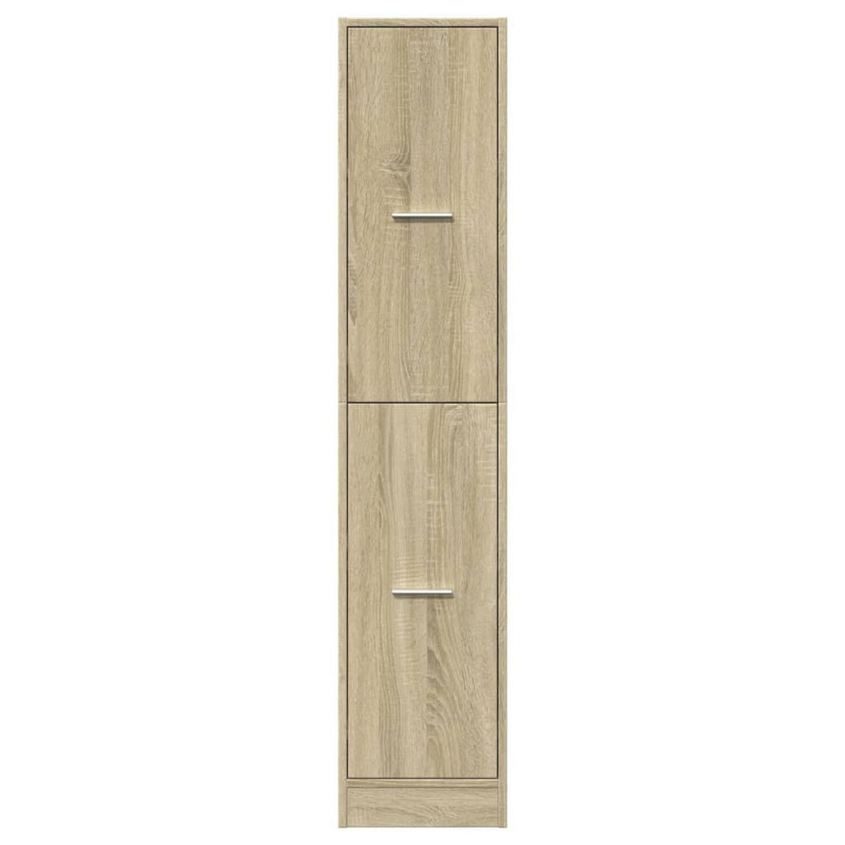 APOTHEKERSCHRANK Sonoma-Eiche 30/41/144,5 Cm Holzwerkstoff - Hellbraun, Holzwerkstoff (41/144.5/30cm) - vidaXL