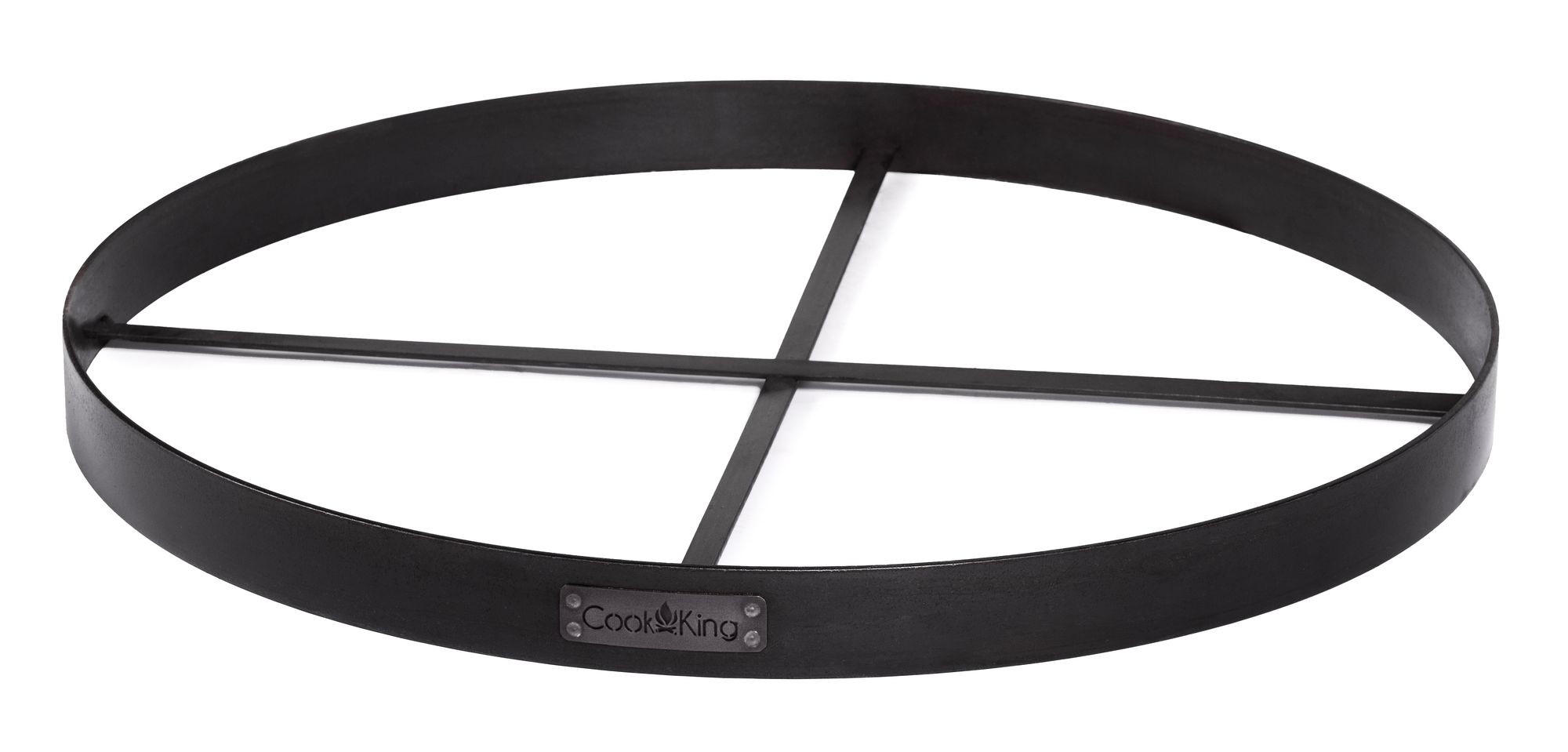 FEUERSCHALENBASIS für Dekosteine 60 cm, rund - Rostfarben, Metall (60/60cm) - Cook King