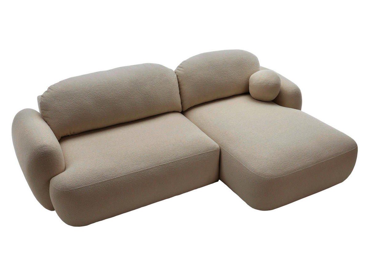 ECKSOFA Mayo, Seite: Rechts - Schwarz/Braun, Holz/Kunststoff (275/175cm) - MIRJAN24
