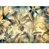FOTOTAPETE Blumen 360 x 254 cm - Gelb, Papier (360/254cm) - Sanders & Sanders