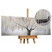 ÖLGEMÄLDE 150/50 cm - Beige, Holz/Textil (150/50cm) - KUNSTLOFT