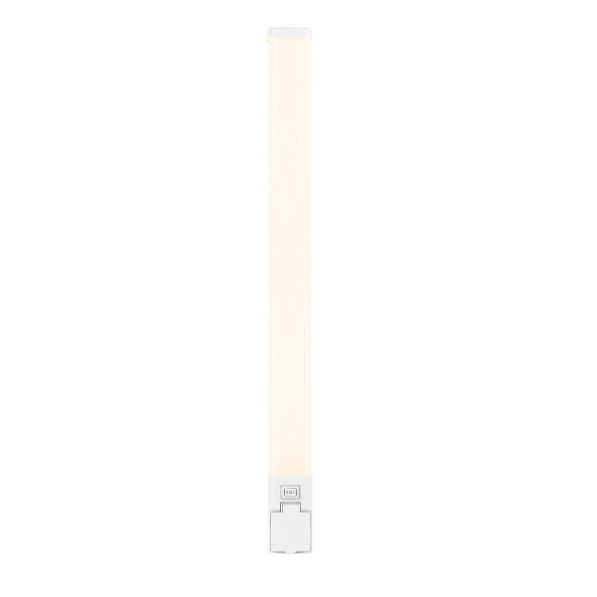 WANDLEUCHTE Sjaver - Weiß - 66.5/5.7/7.5 cm - Weiß, Kunststoff (67/7.5/66.5cm) - Nordlux