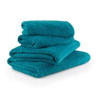 HANDTUCH 4ER SET SUPERWUSCHEL - Türkis, Textil (80/150cm) - MÖVE