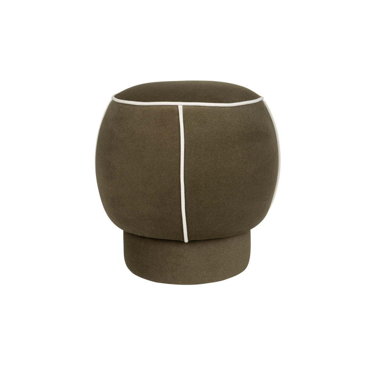 SITZHOCKER Marina Hocker Grün - Grün, Kunststoff (45/48/45cm) - Housecraft Living