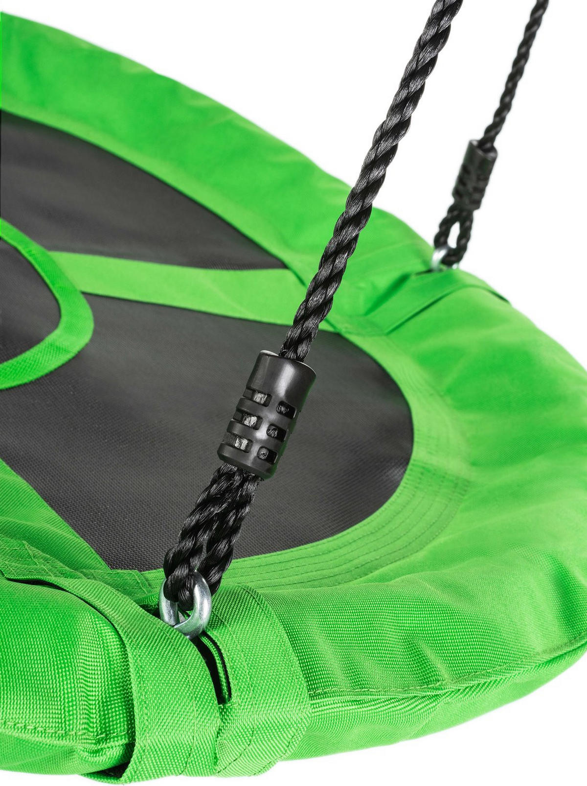 NESTSCHAUKEL 100 cm Durchmesser, bis 150 kg - Grün, Textil (100/160/100cm) - Outtec