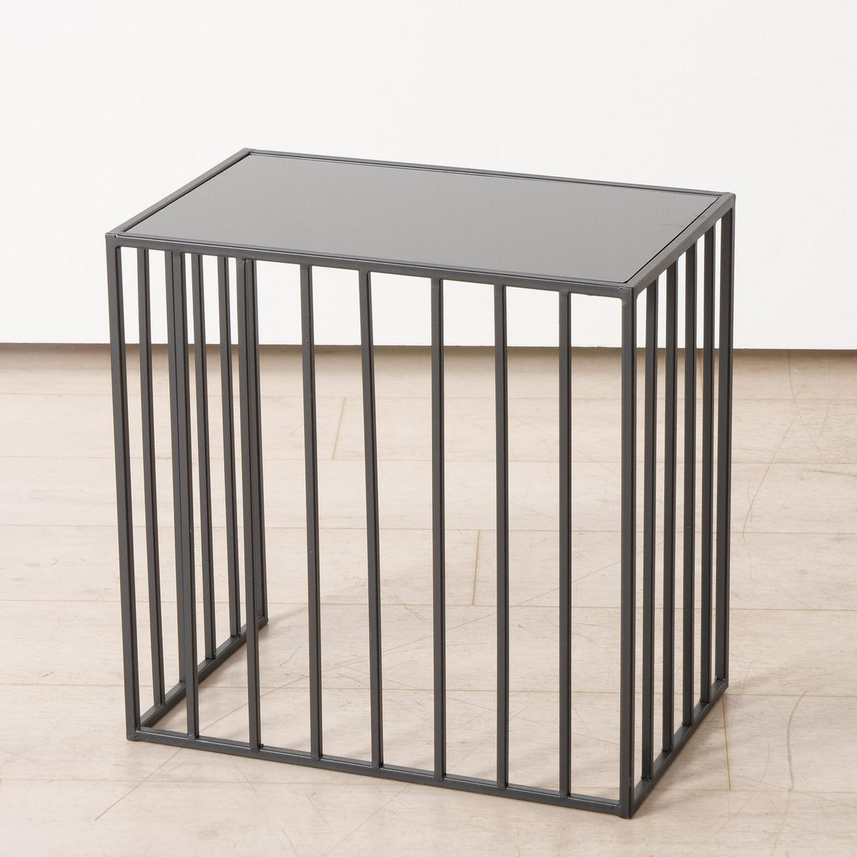 BEISTELLTISCHE aus Metall Joris Schwarz - Schwarz, Metall (50/30/50cm) - Boltze Home