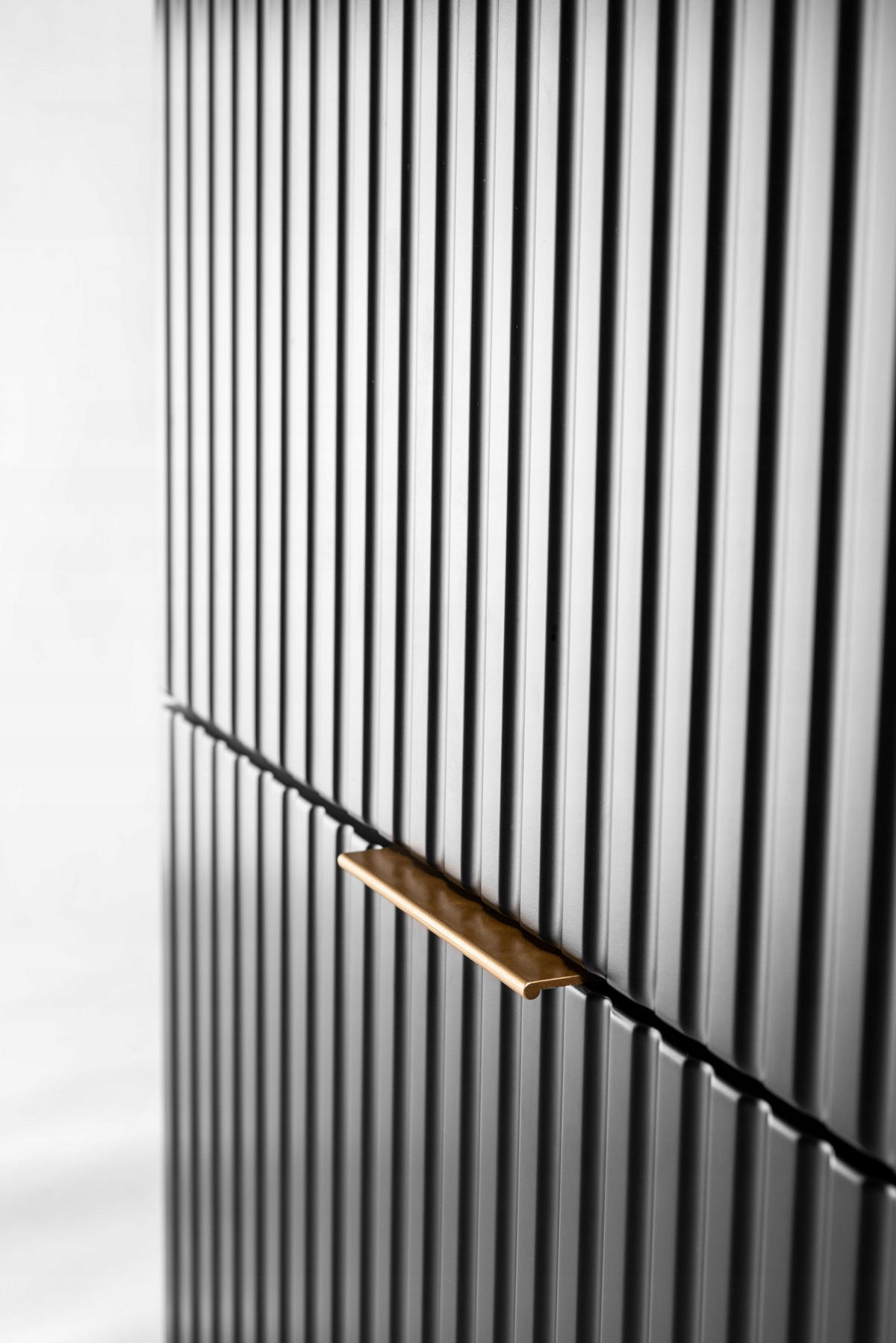 WASCHBECKUNTERSCHRANK FLOW + Platte Schwarz matt 80/57/46 cm - Schwarz, Holzwerkstoff (80/57/46cm) - Rodan