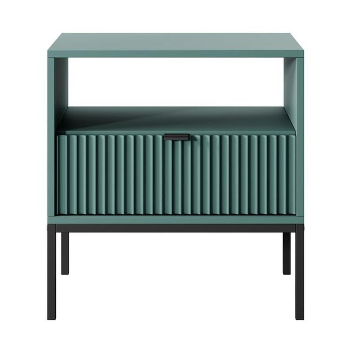 NACHTTISCH – S54 – 54 cm – NOVA – Grün - Grün, Holzwerkstoff (54/56/39cm) - hi-markt