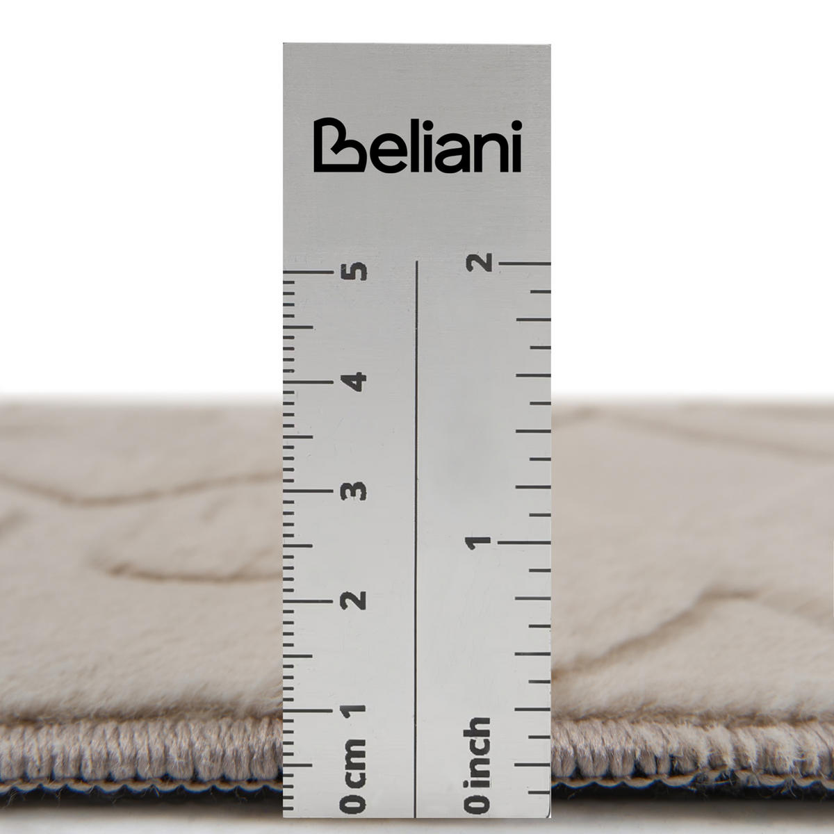 KOBEREC Béžový 160/230 cm Gannett - béžová, textil (160/230cm) - Beliani