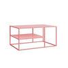 COUCHTISCH Solund 45/90/60 cm - Pink, Metall (60/90/45cm) - [en.casa]