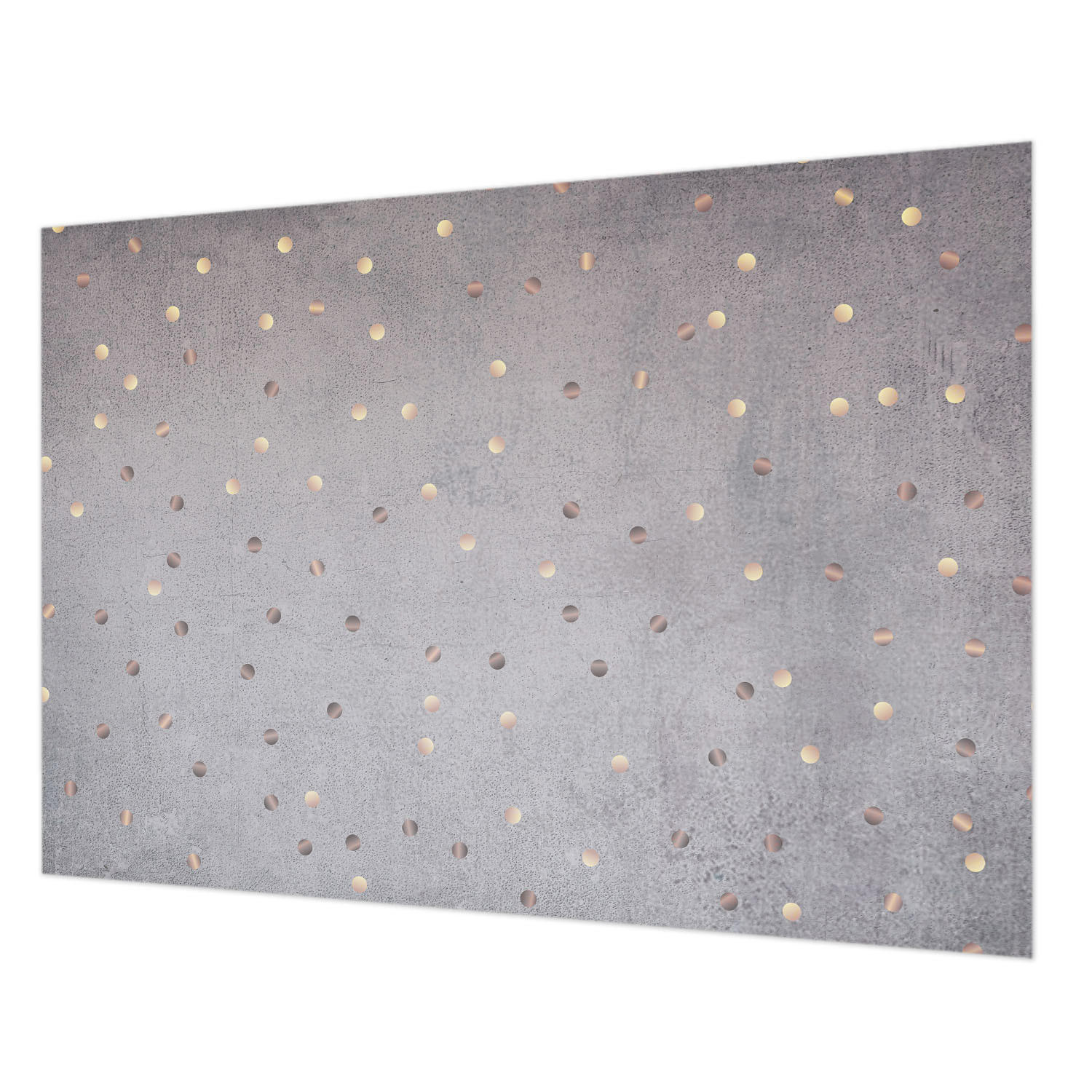 FOTOTAPETE 312x219 cm - Symmetrische Punkte - Grau, Textil (312/219cm) - Wallfluent