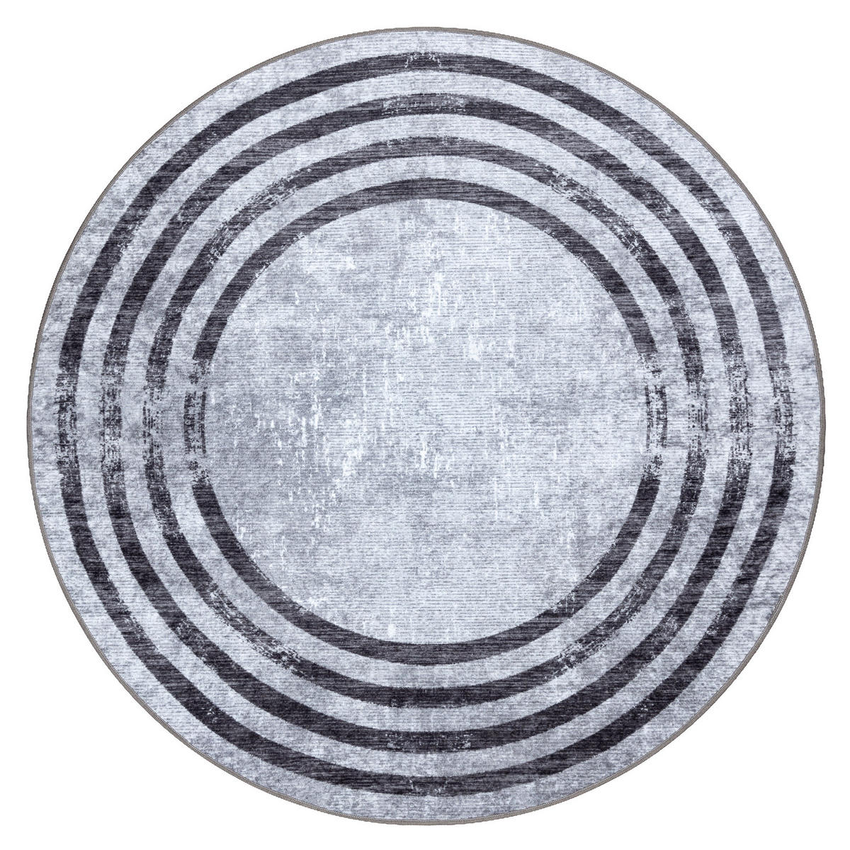 TEPPICH Miro 100 cm - Grau, Textil (100/100cm) - rugsX