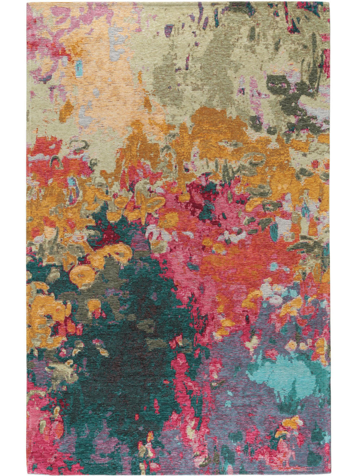 FLACHGEWEBETEPPICH Stay Multicolor 75x165 cm - Multicolor, Textil (75/165cm) - benuta Pop