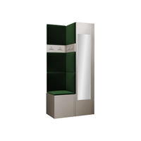 MOBILIER PENTRU HOL Orion XXV - cașmir/verde, material plastic/compozit lemnos (82/186/46cm) - MIRJAN24