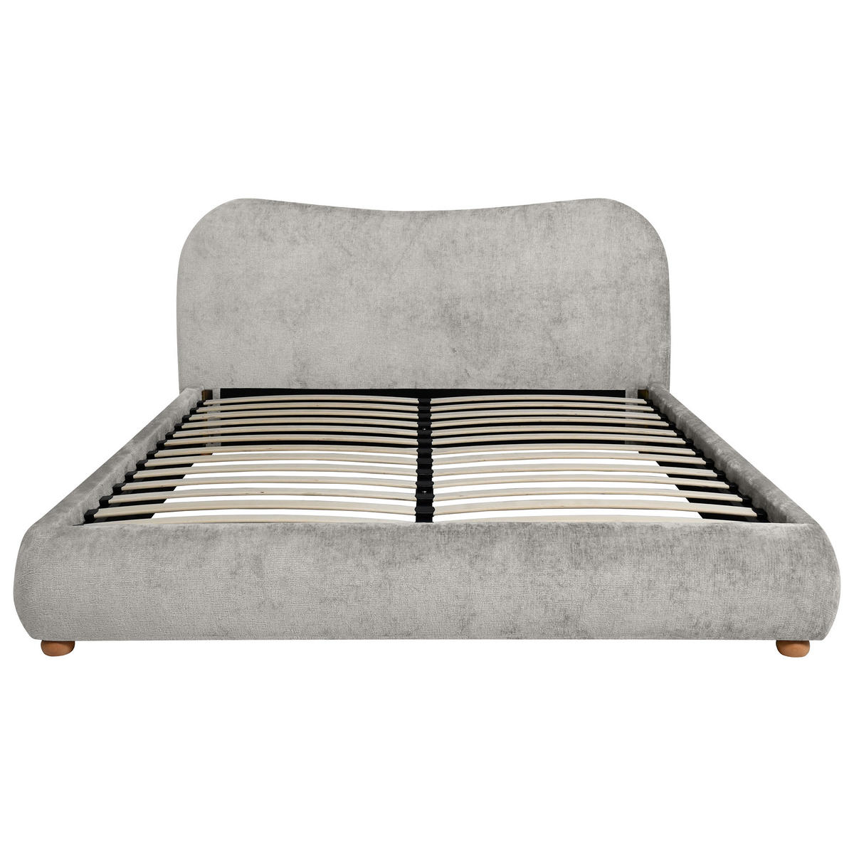 ČALOUNĚNÁ POSTEL Sonho, dvoulůžko 160x200 cm bez matrace, žinylková látka, béžová - béžová, textil (160/200cm) - Beautysofa