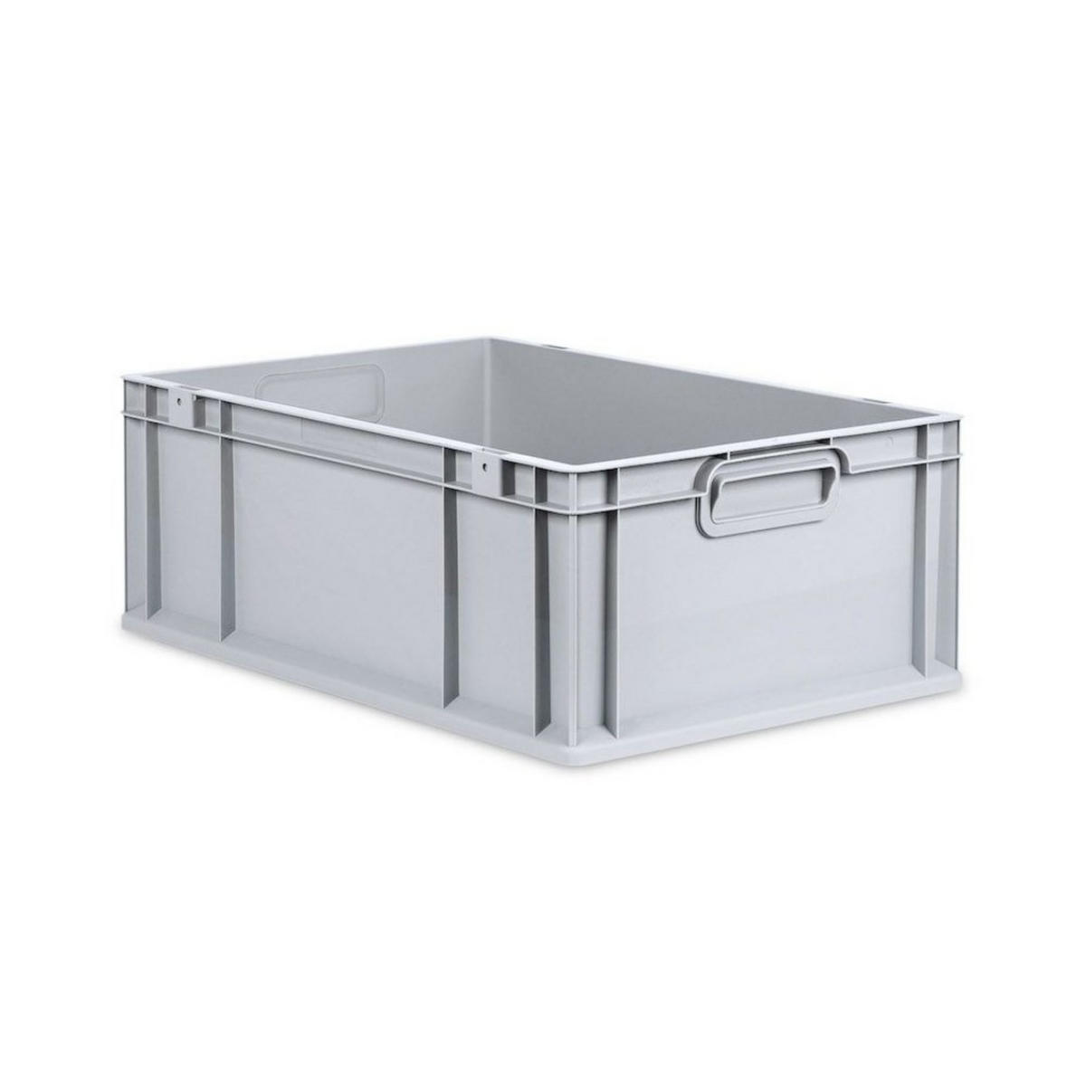 EUROBOX 5x Nextgen Economy Mit Auflagedeckel Grau/Gelb Griffe Geschlossen 44 Liter - Gelb, Kunststoff (40/22/60cm) - PROREGAL