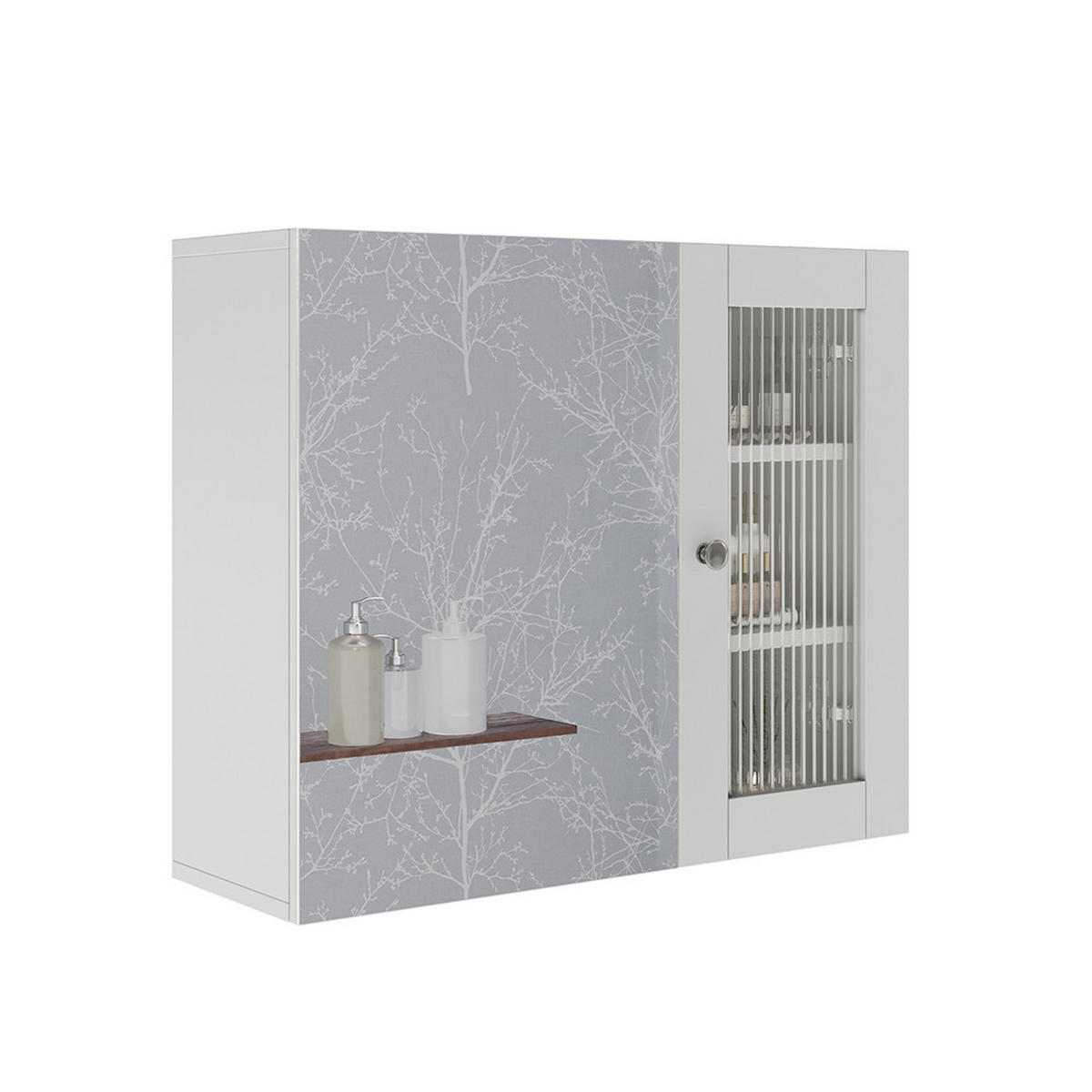 KOUPELNOVÁ ZRCADLOVÁ SKŘÍŇKA Malte Bílá - bílá, kompozitní dřevo (60/50/20cm) - Vicco