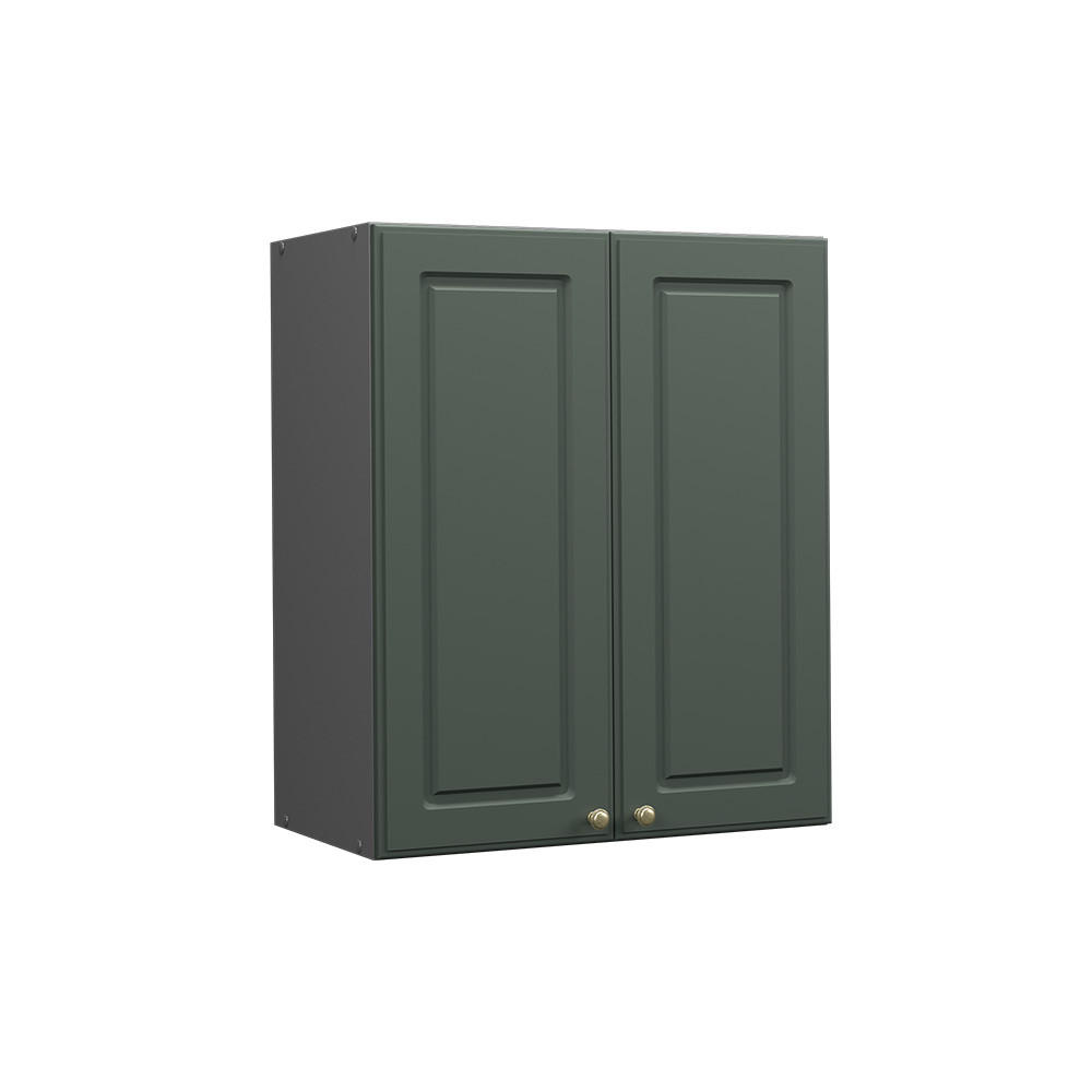 HÄNGESCHRANK Fame-Line Grün-Gold Landhaus 60 cm - Anthrazit/Grün, Holzwerkstoff (60/72/34.1cm) - Vicco