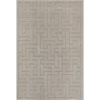 KURZFLORTEPPICH Geometrisch MUOTA Polypropylen Beige 160 x 220 cm - Beige, Textil (160/220cm) - KADIMA DESIGN