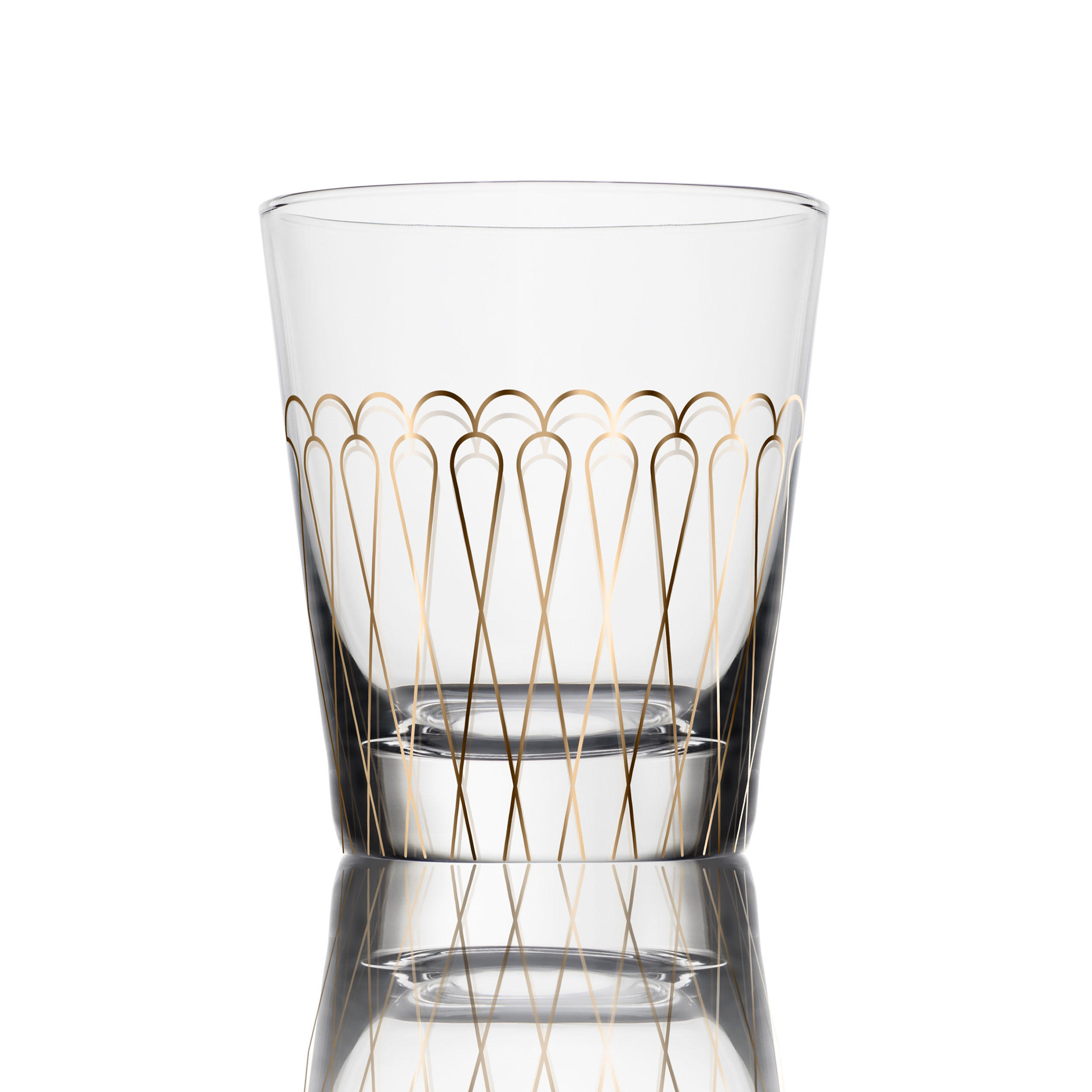 WINDLICHT First Gold - Vola, Glas, Gold, 9 cm - Goldfarben, Glas (8/9/8cm) - Goebel